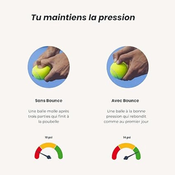 Pressurisateur de balles.
