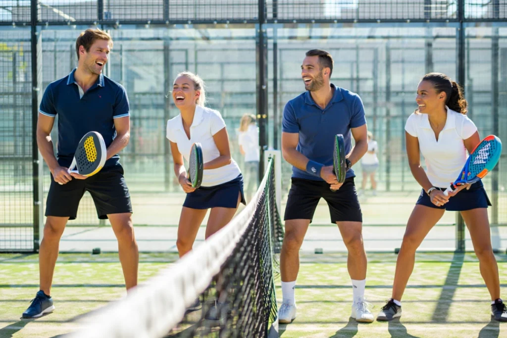 Match de padel.