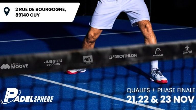 P1000 Padel Sphère (Cuy) : le tournoi, le palmarès et les résultats