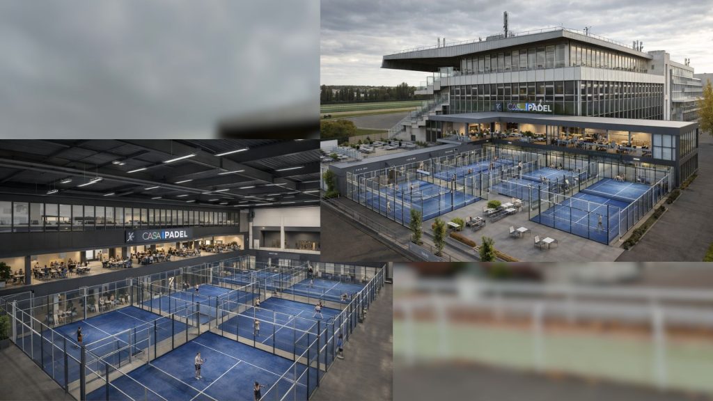 Casa Padel : club de padel indoor avec 12 pistes à Maisons-Laffitte