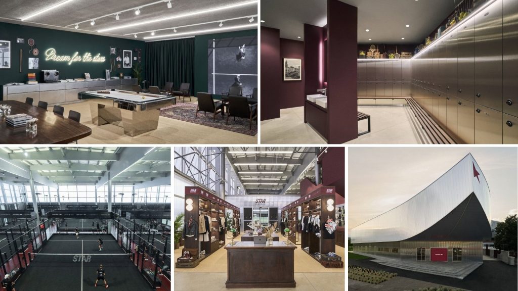 Padel et luxe : découvrez le concept de "pádel champagne" au Golden Goose Arena
