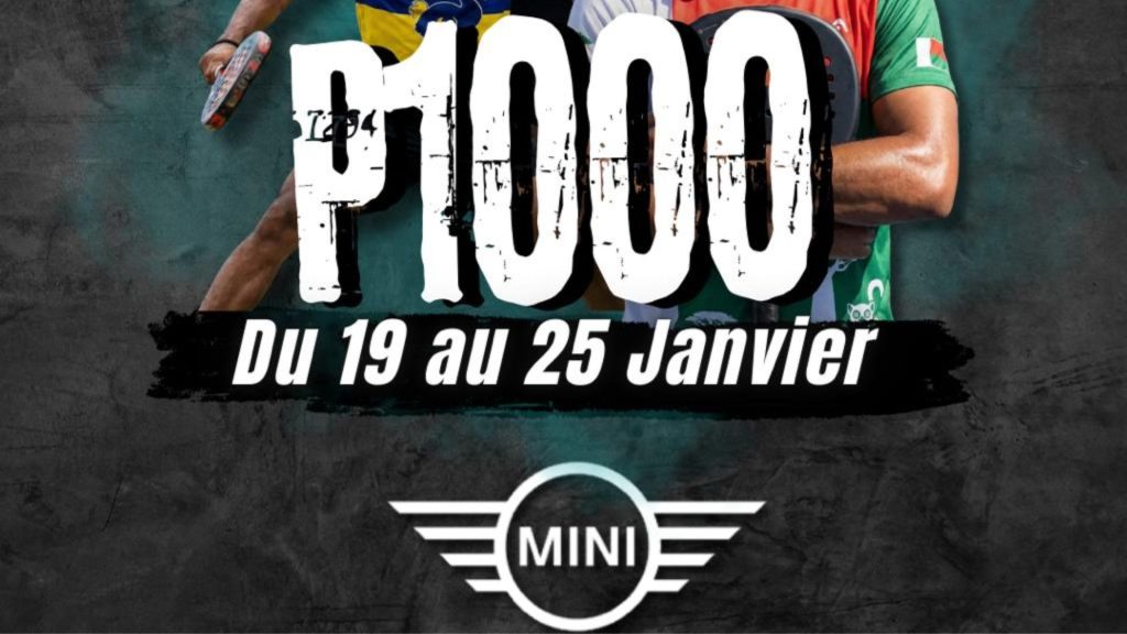 P1000 au Hangar Padel de La Réunion : Molinero et Toppin en duo