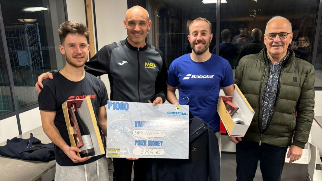 Sanchez et Lelarge triomphent en finale du P1000 Conceptball