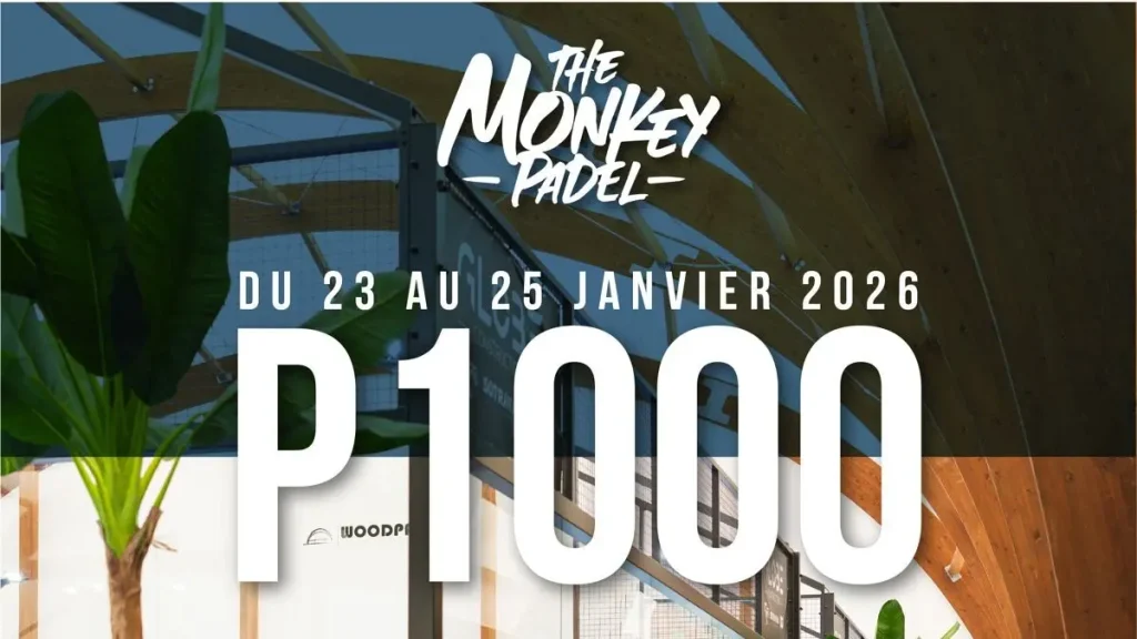 Un plateau amélioré pour le P1000 du Monkey Padel : découvrez-le !