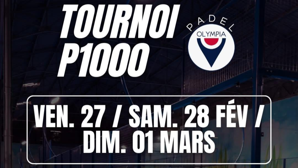 Résultats et Programmation en Direct de P1000 Olympia Sports