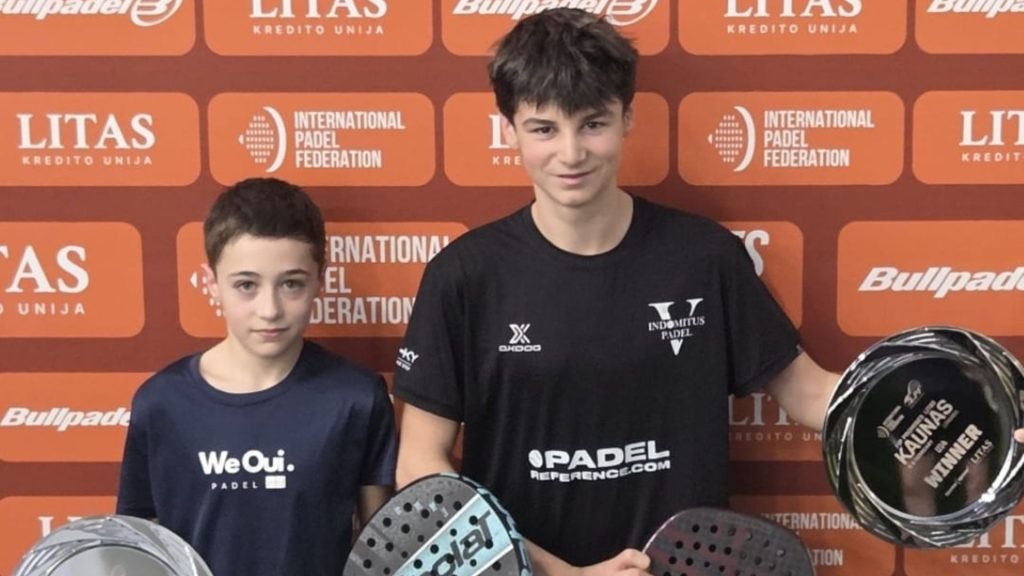 Tyrone Pottier et Juan Segura remportent le FIP Promises U14 à Kaunas