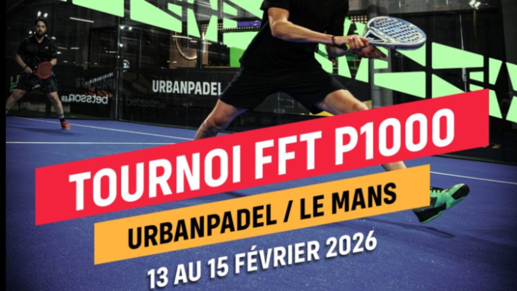 P1000 Urban Padel Le Mans : Résultats, Programmation et Live