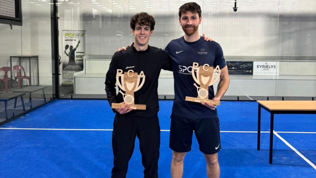 Perez Le Tiec et Guy de Chamisso triomphent au P1500 Padel Arena
