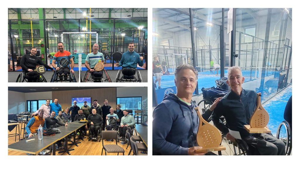 Padel-fauteuil : les compétiteurs de renom s'affrontent à Nancy