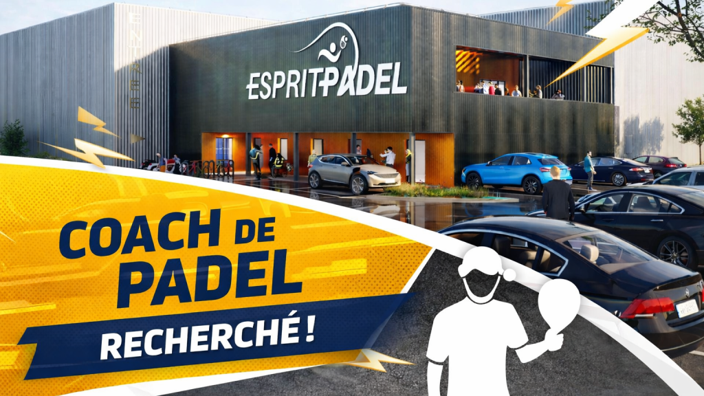 Esprit Padel Mâcon cherche un coach pour son développement en 2026