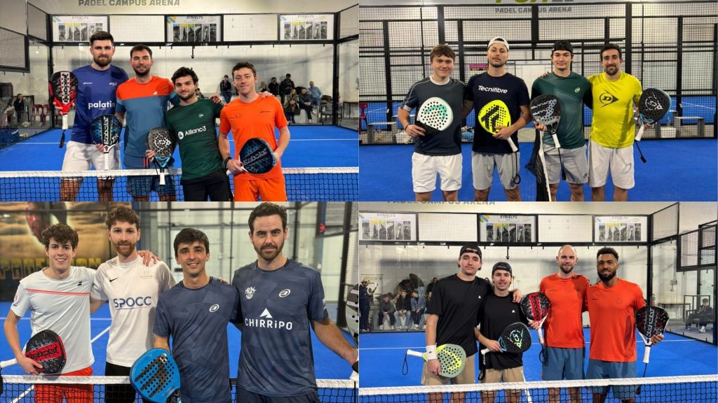 P1500 Padel Campus Arena : Couturier et Dumoulin éliminent Bayard/Vincent