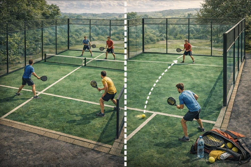 Nombre de joueurs au padel : toutes les configurations expliquées