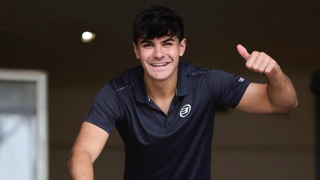 Pablo Cardona fait son grand retour sur le circuit Premier Padel