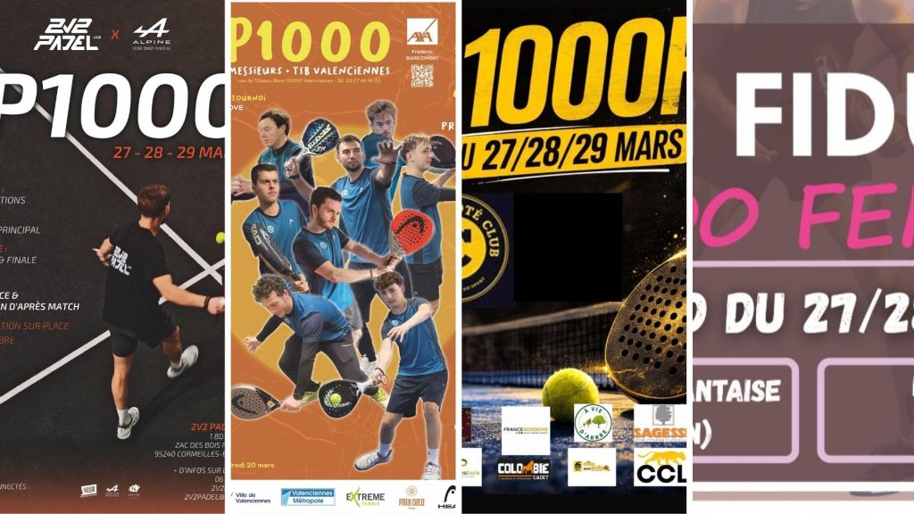 Demi-finales P1000 ce week-end : programme complet du direct